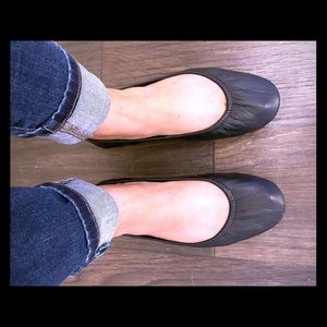 Black Tieks Size 8